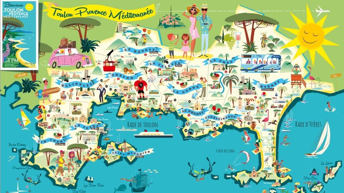 A 400 M Confort Terrasse Clim Parking Hyeres